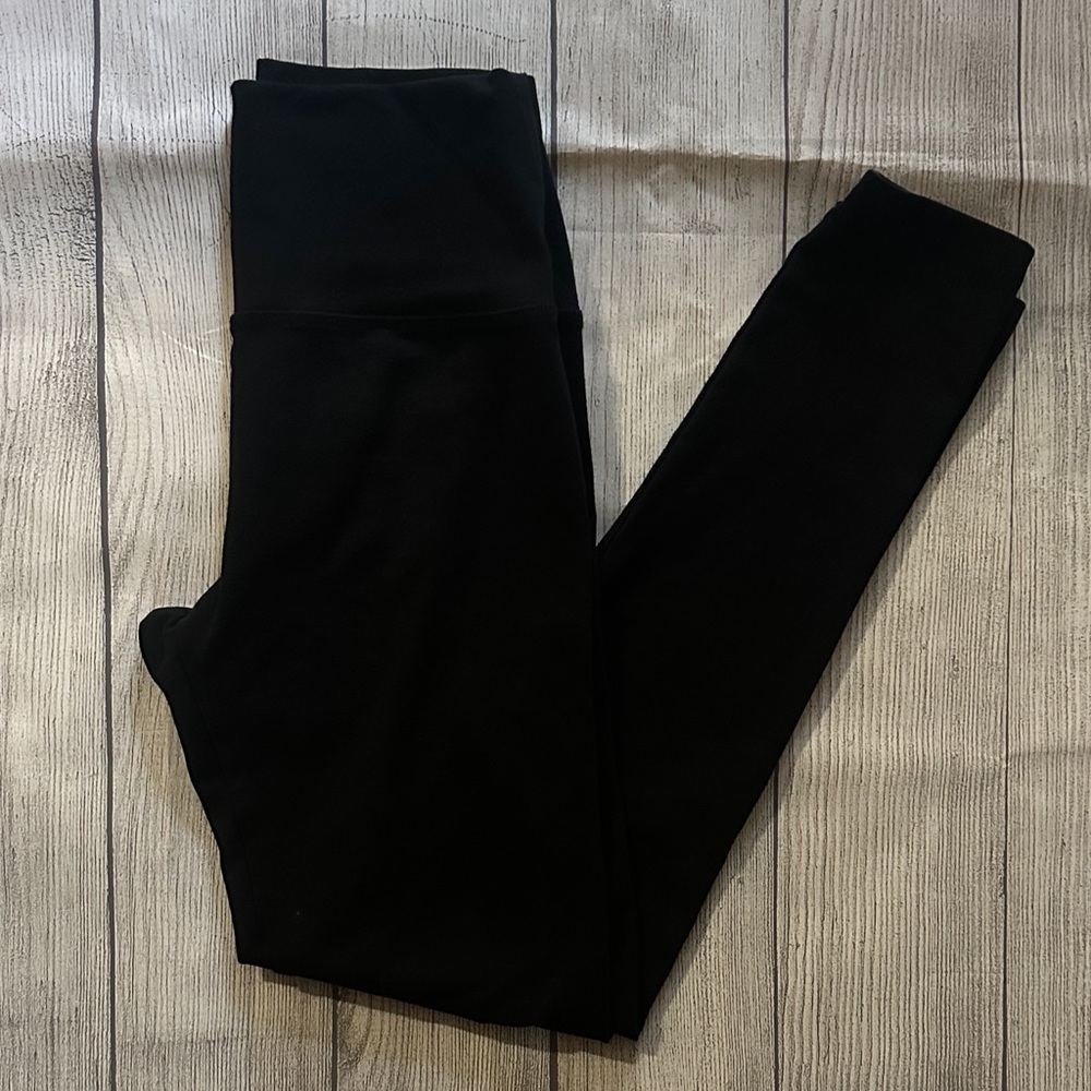 Aerie Chill Solid Black‎ Leggings Medium